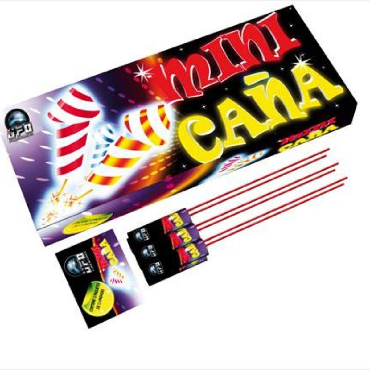 CAÑA MINICAÑITA UFO DISP 12X12 