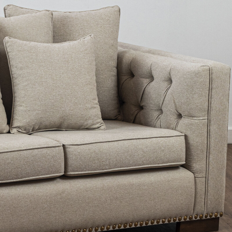 SOFA 3 PUESTOS MARIANA - CRUDO 305530 (CD) Unica