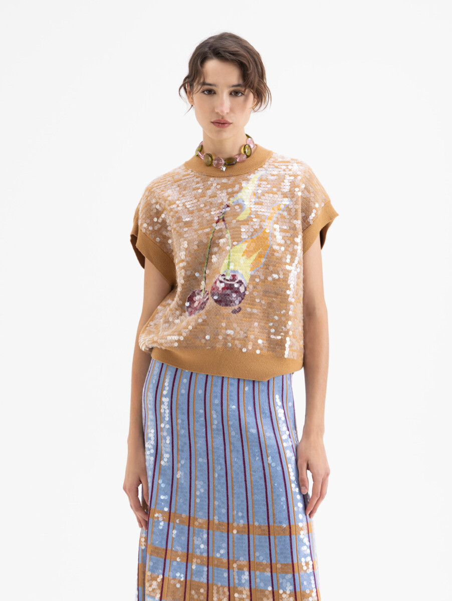 CHALECO FLAMING CHERRY 