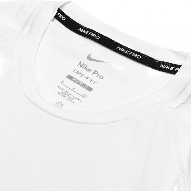 Remera Nike Pro DRI-FIT White