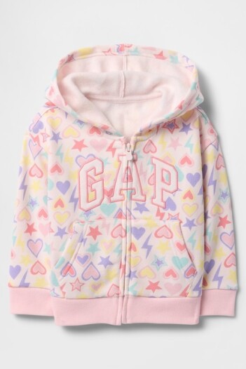 Canguro Con Cierre Logo Gap Toddler Niña Cherry Blossom