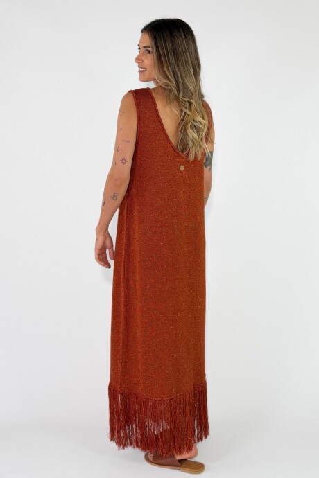 VESTIDO LUMINA Terracota