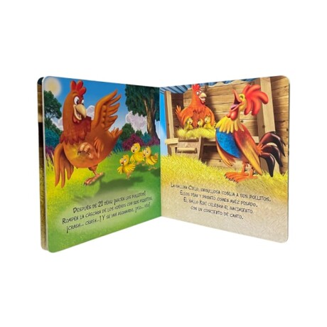 Libro Coleccion "Mis Amiguitos de la Granja" La Gallina Cielo