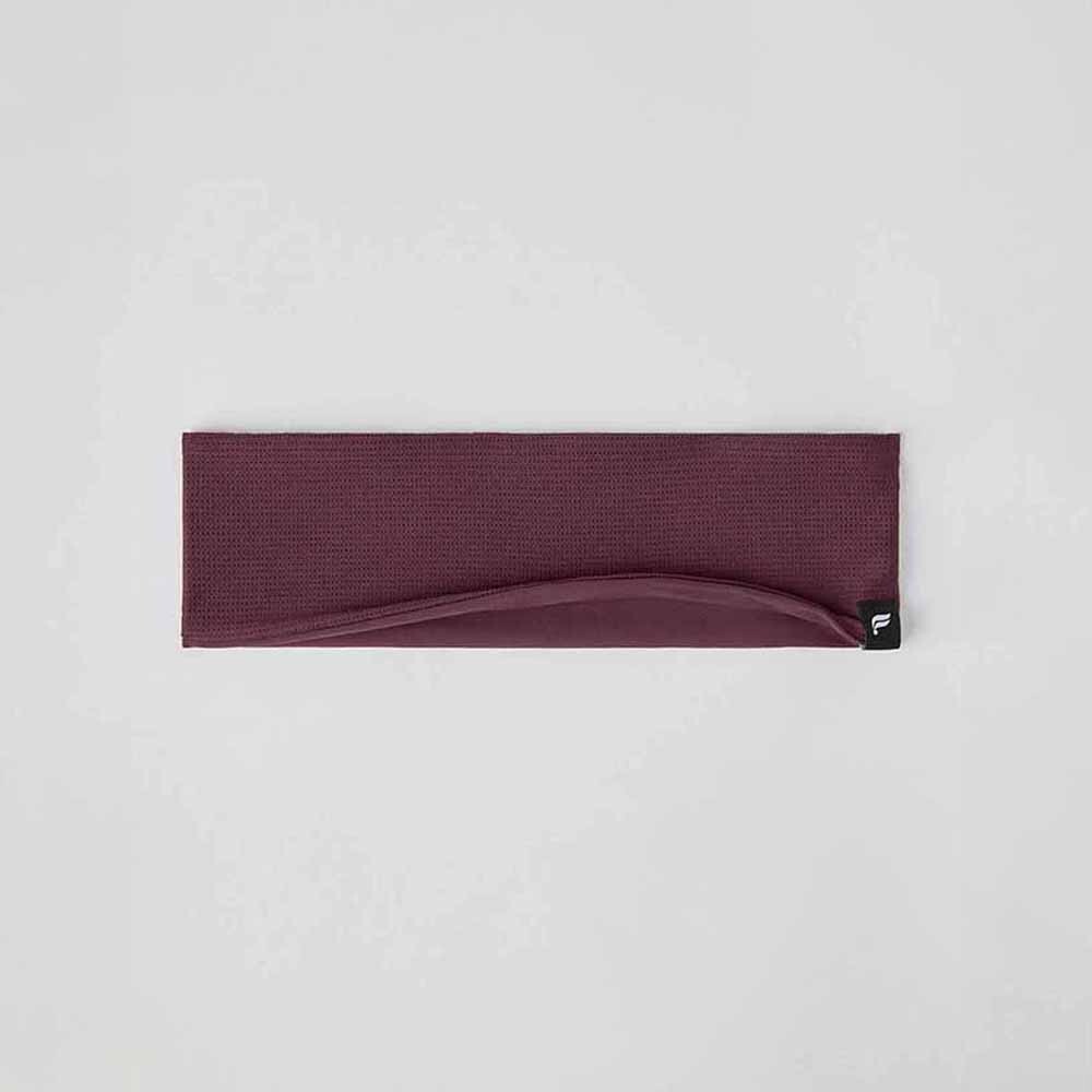 Vincha Elástica The Live-In Headband Mujer Oxblood