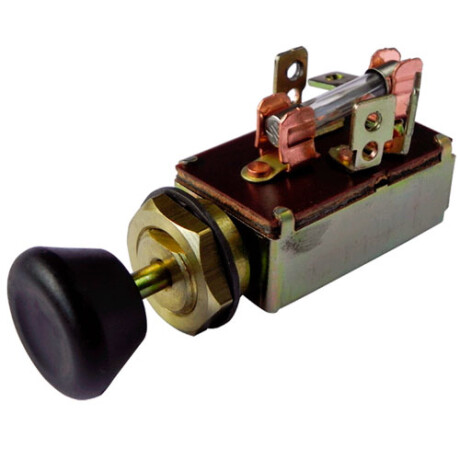 LLAVE BOTON TABLERO - LUCES 2 GOLPES CON FUSIBLE MARILIA LLAVE BOTON TABLERO - LUCES 2 GOLPES CON FUSIBLE MARILIA