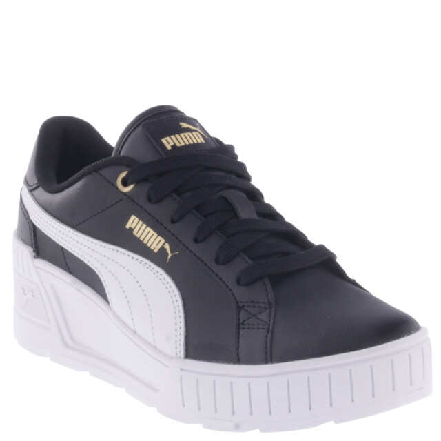 Championes de Mujer Puma Karmen Wedge Negro - Blanco