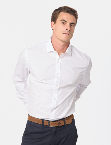 CAMISA DE VESTIR Blanco
