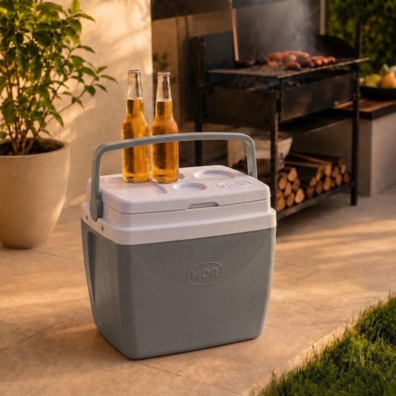 Conservadora térmica 34 lts GRIS OSCURO