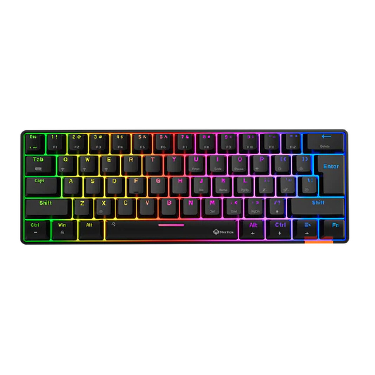 Teclado Gamer 60% Mecánico MK005 Negro 