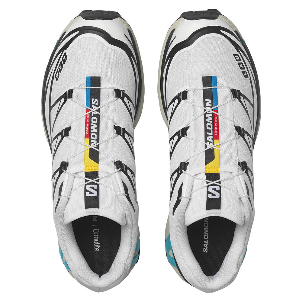 Zapatillas Salomon Xt-6 Unisex Black/White/Blue Curacao