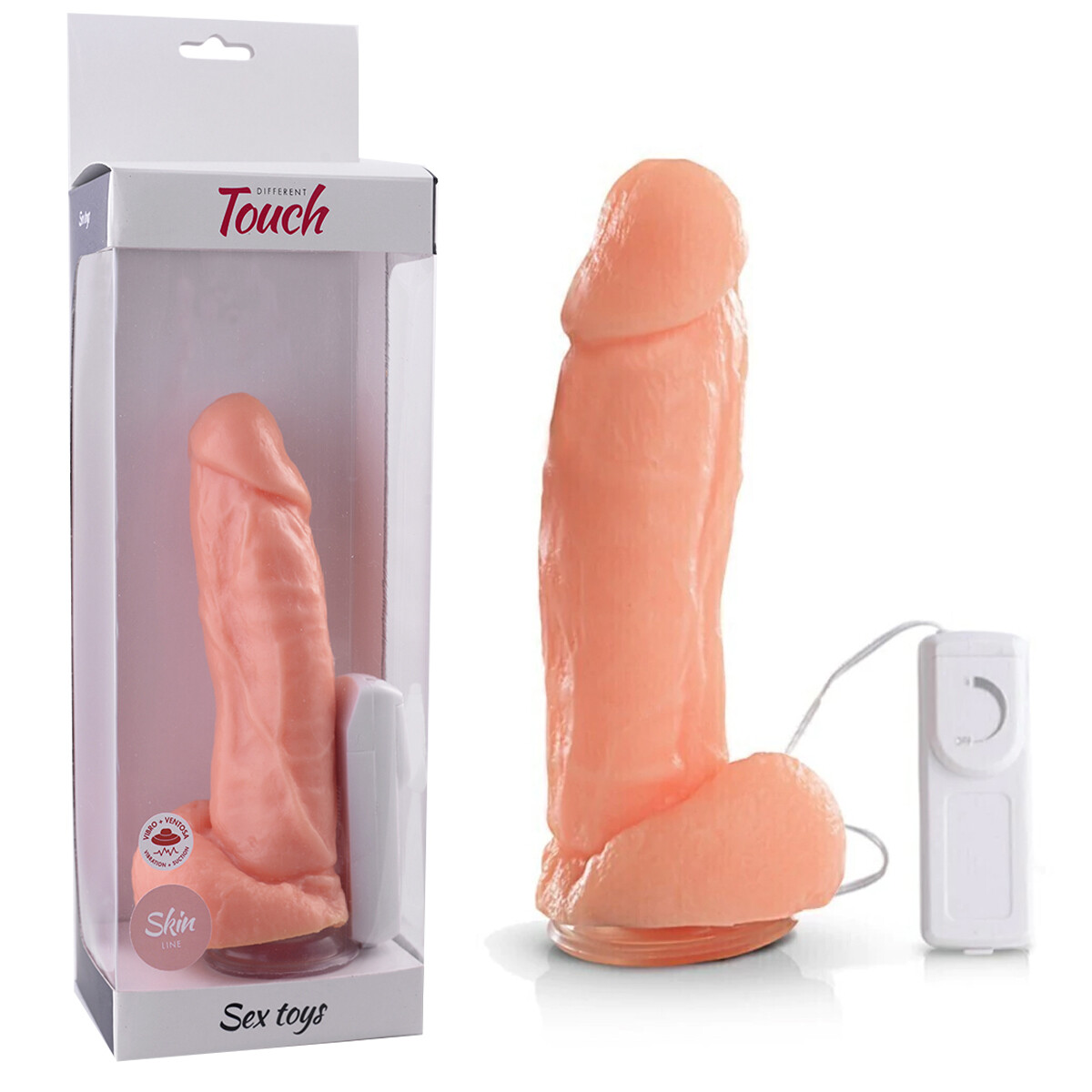 Vibrador Realístico Kong Con Ventosa 