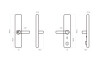 TENON Cerradura E15 BLACK Tenon Cerradura E15 Black