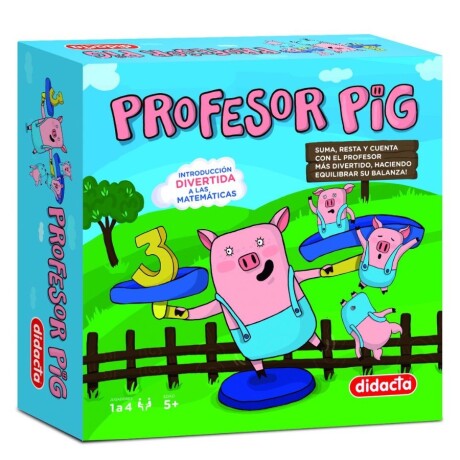 Juego De Cartas Matemáticas Profesor Pig Universo Binario 001