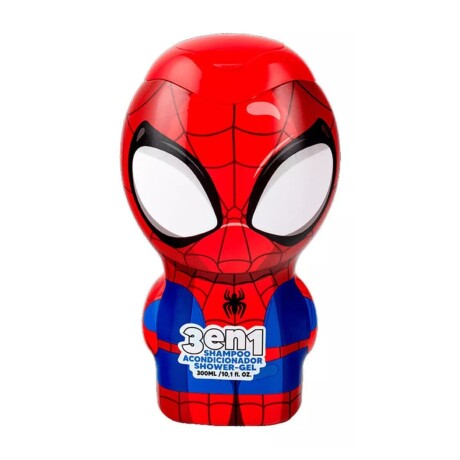 Shampoo 3 en 1 Disney Spiderman 300ML ROJO-AZUL