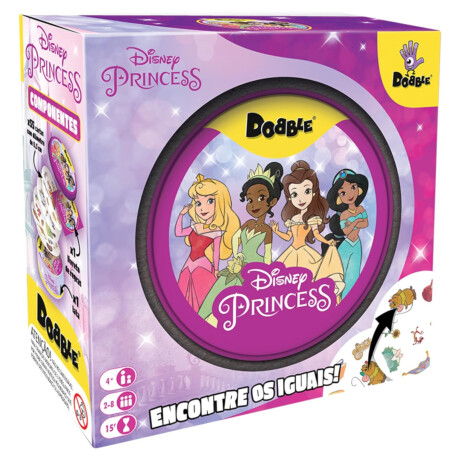 Juego de Mesa Zygomatic Dobble Princess Eco Sleeve +6 001
