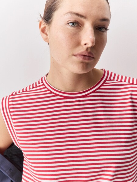 T-SHIRT ALLIE ALBIZI ROJO