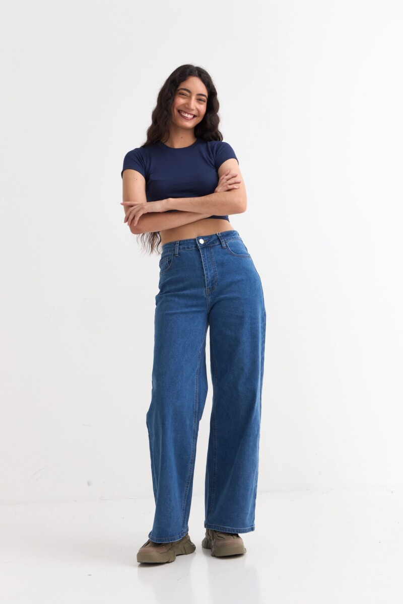 Jean wide leg full length JEAN MEDIO