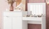 Escritorio Tocador 1 puerta 1 cajón - Trend Blanco