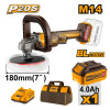 LUSTRA PULIDORA A BATERIA 7´´ 20V P20S BRUSHLESS C/1 BAT + BOLSO DE HERRAMIENTAS LUSTRA PULIDORA A BATERIA 7´´ 20V P20S BRUSHLESS C/1 BAT + BOLSO DE HERRAMIENTAS