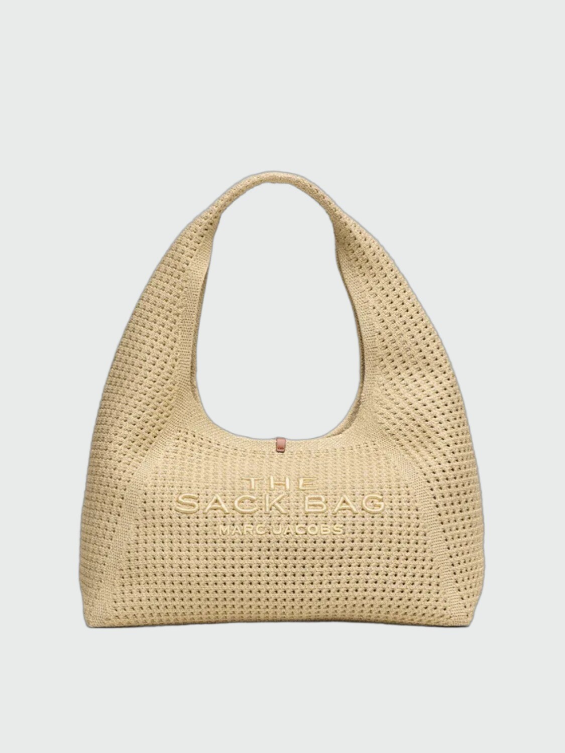 MARC JACOBS - THE LUREX CROCHET SACK BAG Azul