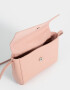 Bandoleras Special Price Clasico Bandolera Cuerina Solapa - Rosa Viejo