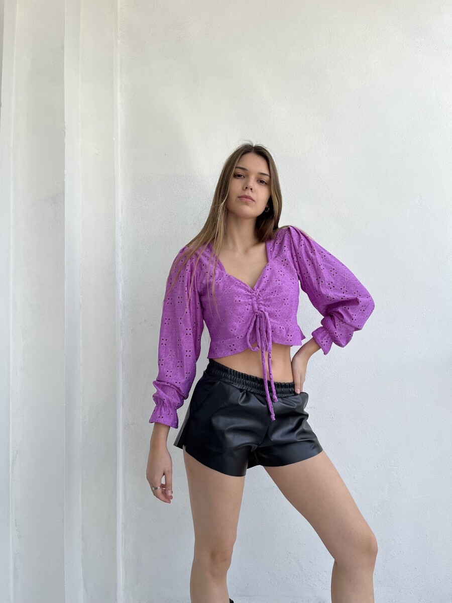 Blusa Sophie - violeta 