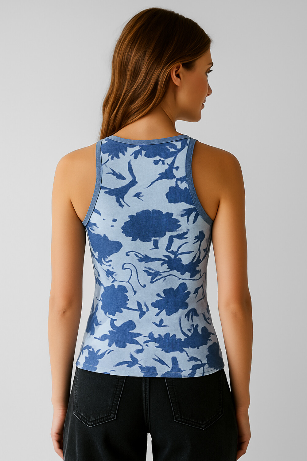 Musculosa Vaya Celeste Claro