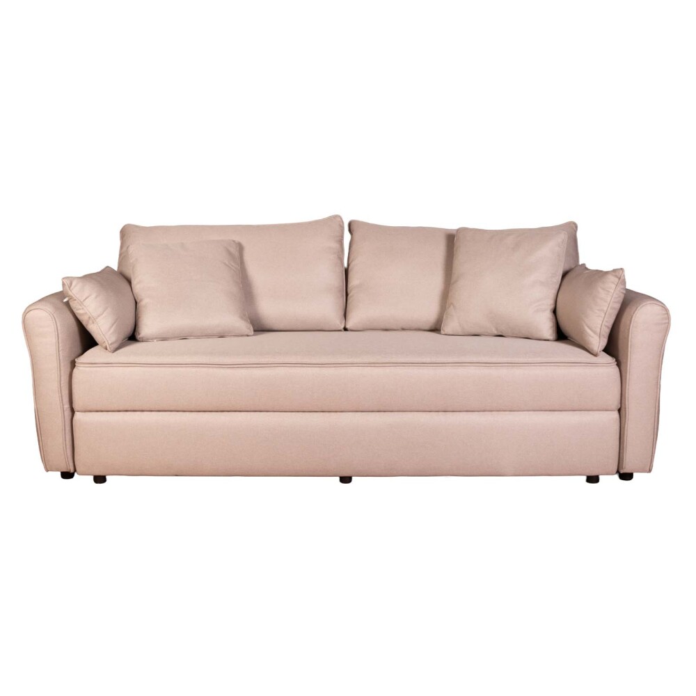 SOFÁ CAMA TELA NATURAL-BEIGE ALABAMA BEIGE