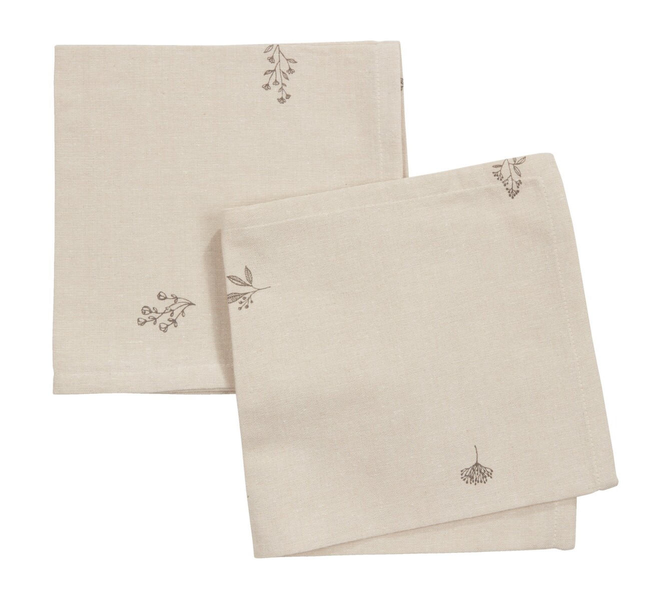 Servilleta de tela ENGFIOL 40x40 beige 2uds 