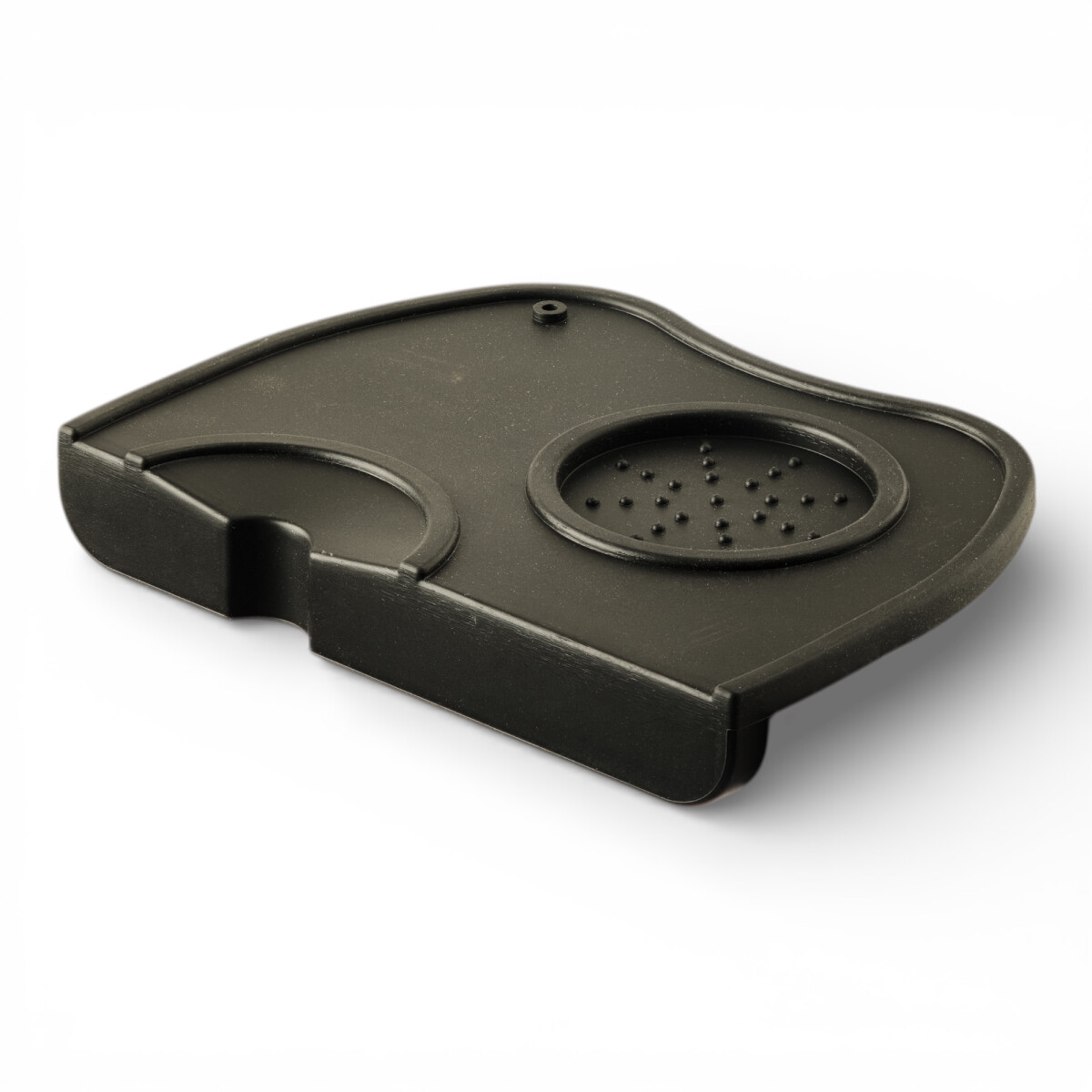 Tamper Mat Café 17.5x12.5cm Silicona Negra 