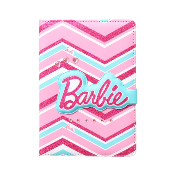Cuaderno tipo agenda Barbie celeste