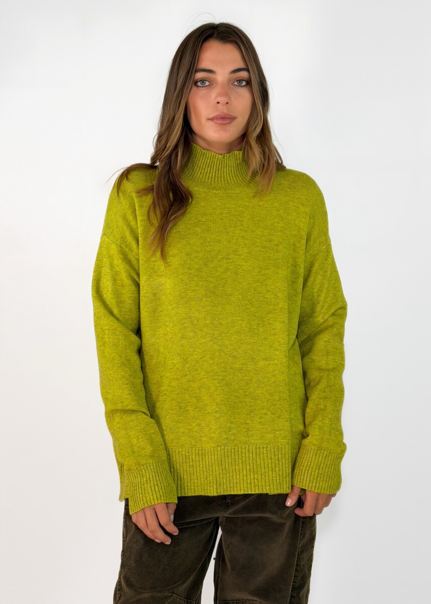 SWEATER EBRO - PISTACHO 