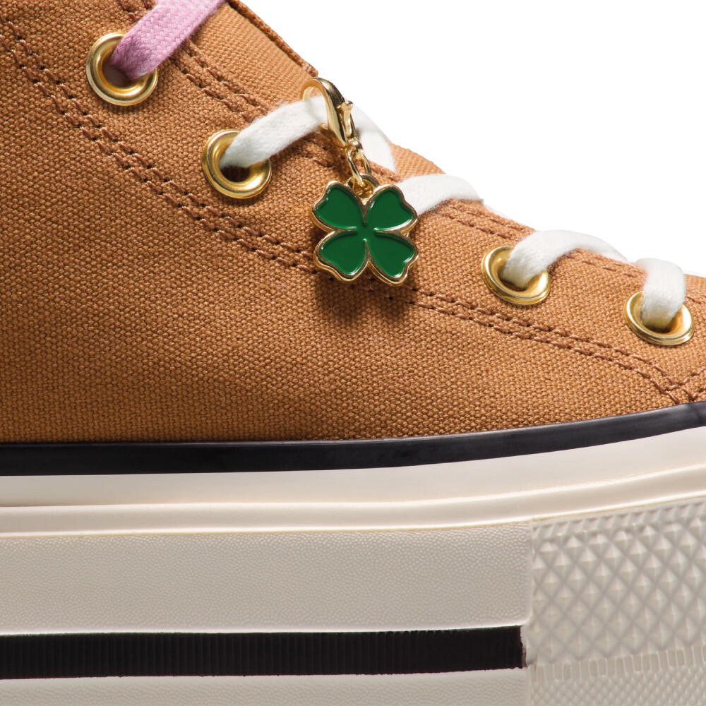 Zapatillas Converse Chuck Taylor AS Double Stack Platform Charms Unisex Brown