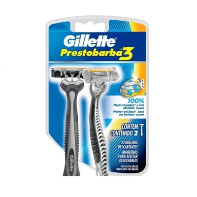 Gillette Prestobarba 3. 2 Uds. Gillette Prestobarba 3. 2 Uds.