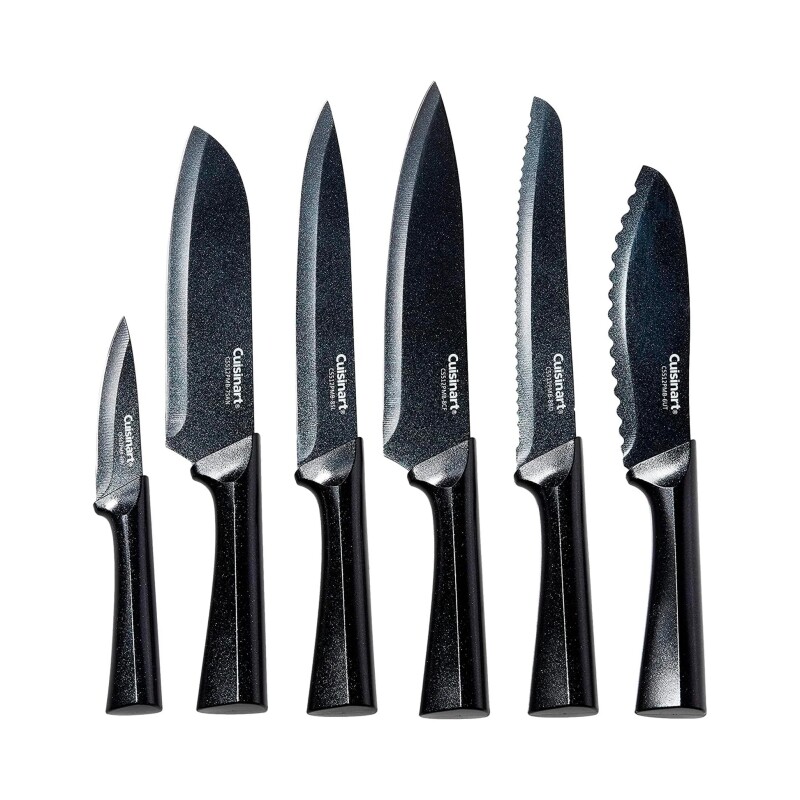 Juego de 6 Cuchillos c/estuches Advantage Acero Inox - Negro C55-12PMB Juego de 6 Cuchillos c/estuches Advantage Acero Inox - Negro C55-12PMB