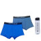 Boxer de Hombre N+ x2 con Caramagnola Azul - Gris