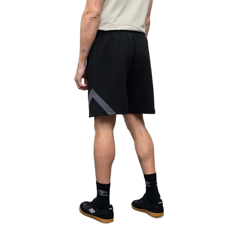 Bermuda de Hombre Umbro Rub Negro - Gris
