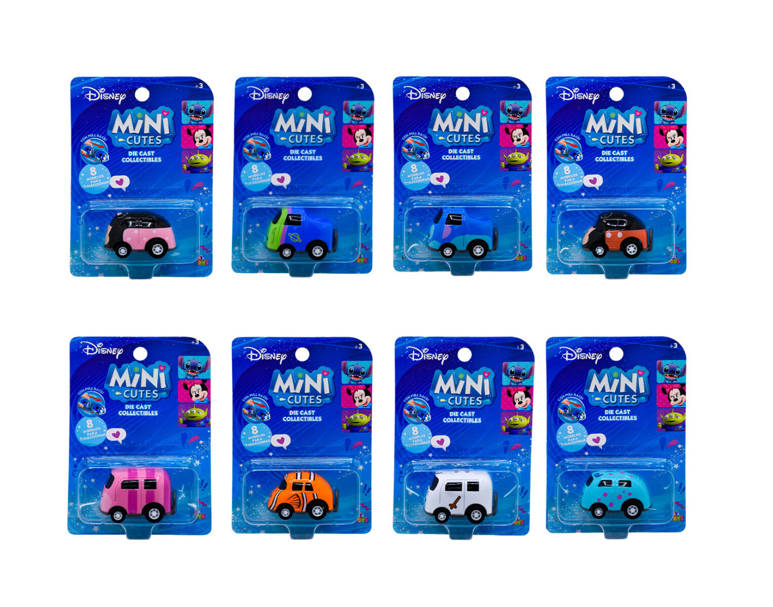 MINI CUTES DISNEY COCHES SURTIDOS 