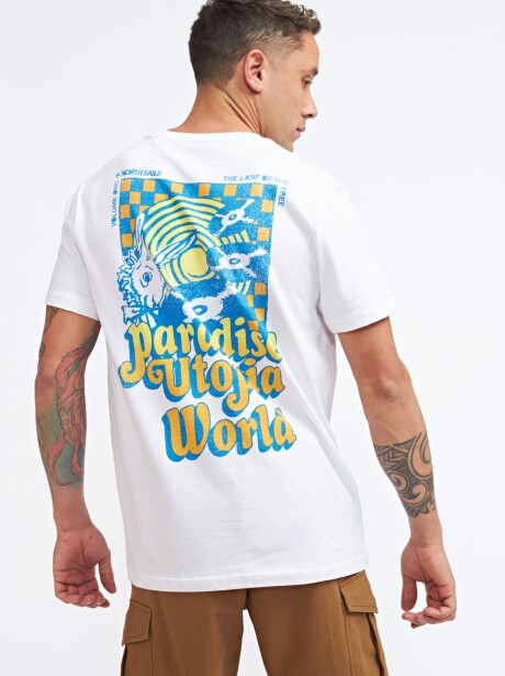 REMERA SURFBOARDS BLANCO