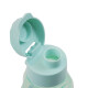 Botella caramañola plástica con tapón 600 ml VERDE