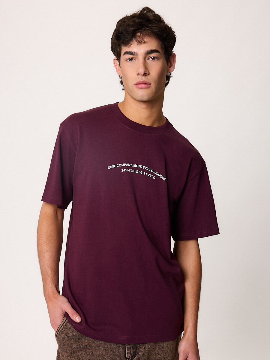 T-SHIRT M/C NAELT DIXIE Vino