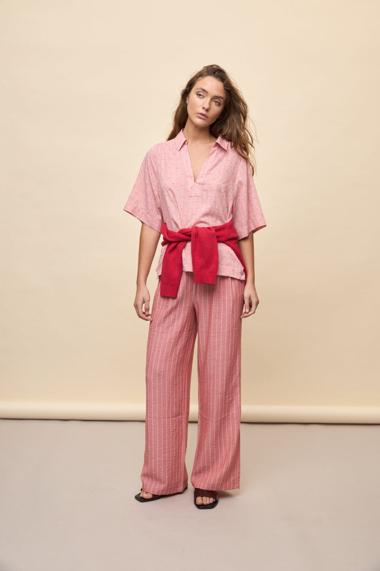 PANTALÓN CIPRES STRIPED Rojo