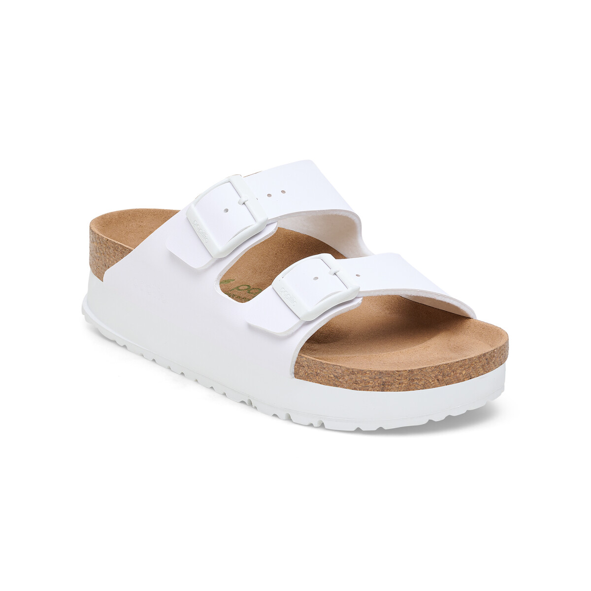Sandalia Arizona Platform Flex Birko-Flor - Estrecho - White 
