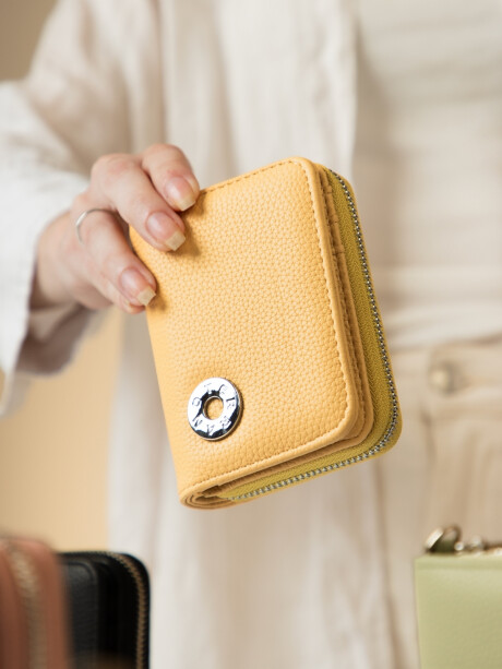 Monedero Sunday Amarillo