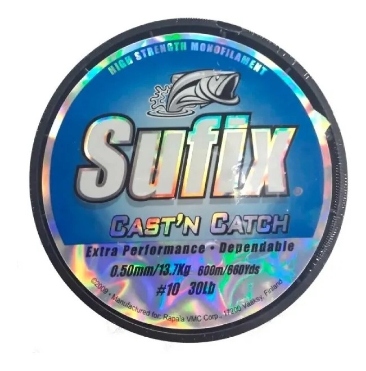 Tanza Sufix Cast`n Catch 0.45mm Bobina 600 Mts 