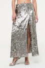 FALDA MAXI Plata