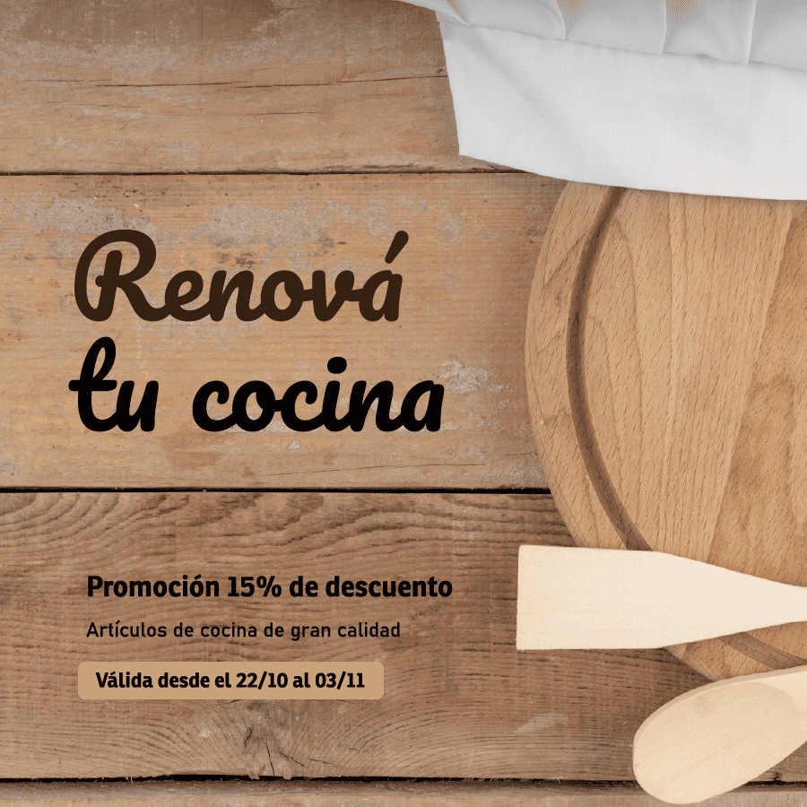 Renová tu cocina