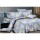 Acolchado Cotton Flor Zyporah en microfibra camita 145x100cm Celeste
