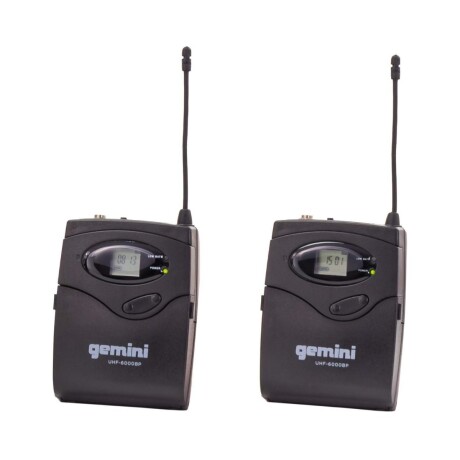 Microfono Inalambrico Gemini Uhf-6200hl-r2 X 2 Headset Microfono Inalambrico Gemini Uhf-6200hl-r2 X 2 Headset