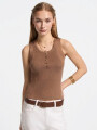 Musculosa Selnar Taupe / Mink / Vison